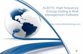 Albits  High Frequency Energy Trading & Risk Management