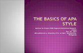 The Basics of APA Style, 6th Edition