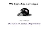 Wc poets special teams install 2014 day one