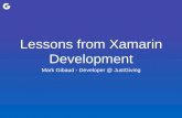 JustSharing: Lessons in Xamarin development