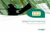 Sage Estimating: Better estimates by every measure