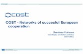 Cost   networks of successful european cooperation