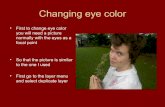 Changing Eye Color