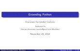 Extending Python - Codemotion Milano 2014