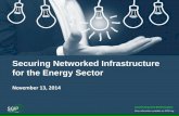 Securing Networked Infrastructure for the Energy Sector