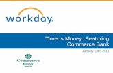 Time Is Money: Featuring Commerce Bank