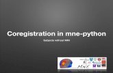 MNE-Pythyon Scale MRI