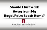 Should I Just Walk Away from My Royal Palm Beach Home?