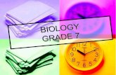 Biologi grade7