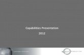 Geo Creative Capability Document 2012