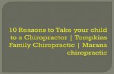 10 reasons to take your child to a chiropractor