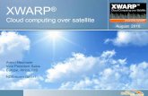 Xwarp™   cloud computing over satellite