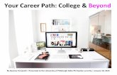 Your Career Path: College & Beyond