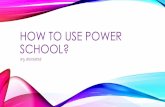 How to use PowerSchool