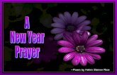 A New Year Prayer