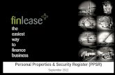 Finlease - Personal Property Securities Register