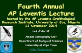 APLORI Nigeria AP Leventis Lecture