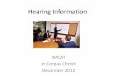 Hearing information final