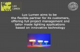 Lux lumen service