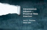 Intraosseous infusion mhs 536