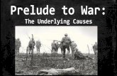 Prelude to war (1)