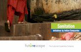 Sanitation Initiatives by Indian Companies