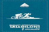 Embassy Interntational Triathlon : Race booklet
