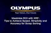 Maximize ROI with XRF: Tips to Achieve Speed, Simplicity and  Accuracy for Scrap Sorting