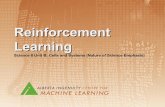 Lesson12: Reinforcement Learning for Critterbot Science 8