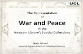 War and peace in the Special Collections at the UCL Institute of Education