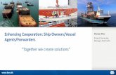 PowerLogistics Asia 2014 - Enhancing Cooperation: Ship Owners / Vessel Agents / Project Forwarders – Florian Pinz, Blue Water Shipping Singapore Pte Ltd