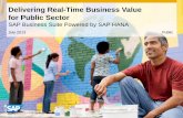 Delivering Real-Time Business Value for Public Sector