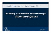 Conference by Louise Roy at Ecocity 2011