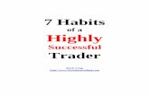 7 HABIT OF A SUCCESSFUL  TRADER