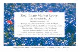 Real Estate Market Report For The Woodlands TX - November 2010 / Prudential Gary Greene Realtors