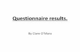 Questionnaire results graphs