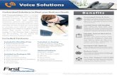 First Communicastion Voice Solutions