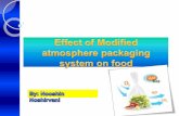 application of modified atmosphere packaging in food industry