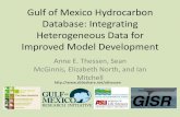 Gulf of Mexico Hydrocarbon Database: Integrating Heterogeneous Data for Improved Model Development