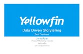 Data-driven Storytelling Best Practices Webinar (presentation slides)