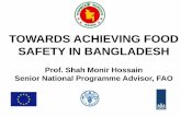 Towards achieving food safety in bangladesh