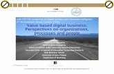 Salo IFP I3E 2014 China Sanya Keynote presentation Future of Value based digital business: Perspectives on organizations, processes and people