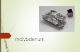 Molybdenum, Techntium, Rhenium
