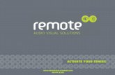 Remote Solutions Events Presentation