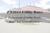 Fy2014 utility rates power point