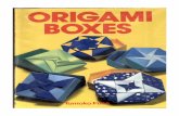 Fuse, tomoko   origami boxes