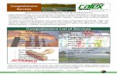 Calex Services Portfolio