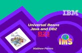 Universal Java Beans with DB2 from 1999, early Internet work