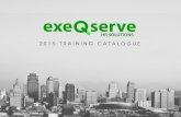 ExeQserve Training Catalog 2015