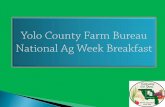Yolo County Farm Bureau -- Celebrating 100 Years
